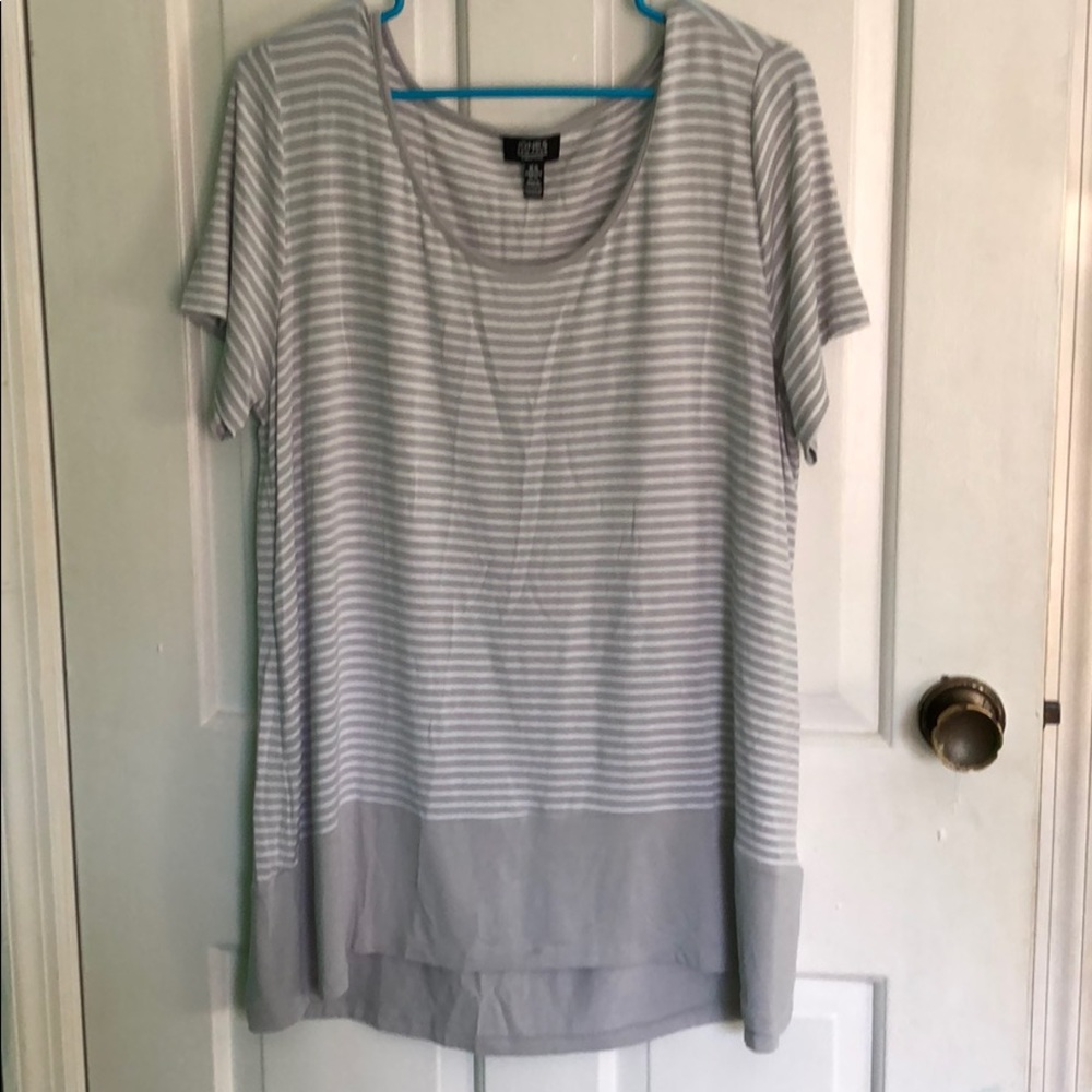 Grey Soft Tee (Long)